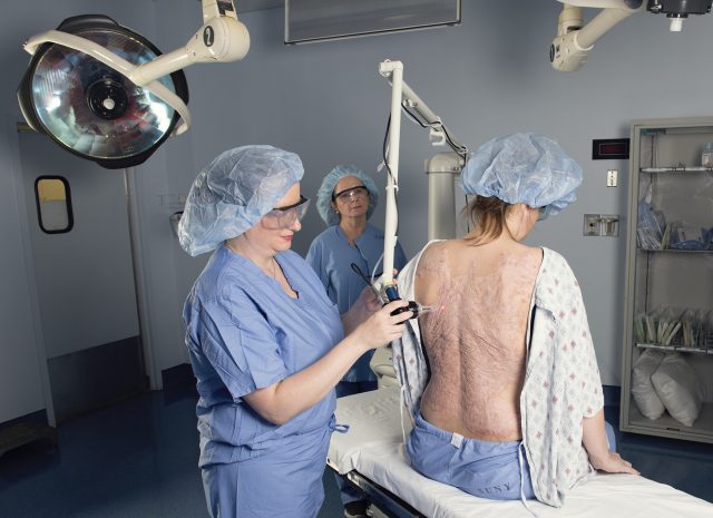Burn treatment care at Dr. Vivek Gupta's Clinic, Lucknow