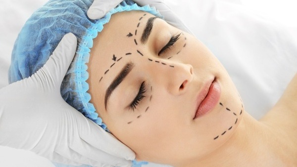 Facial surgery at Dr. Vivek Gupta's Clinic, Lucknow